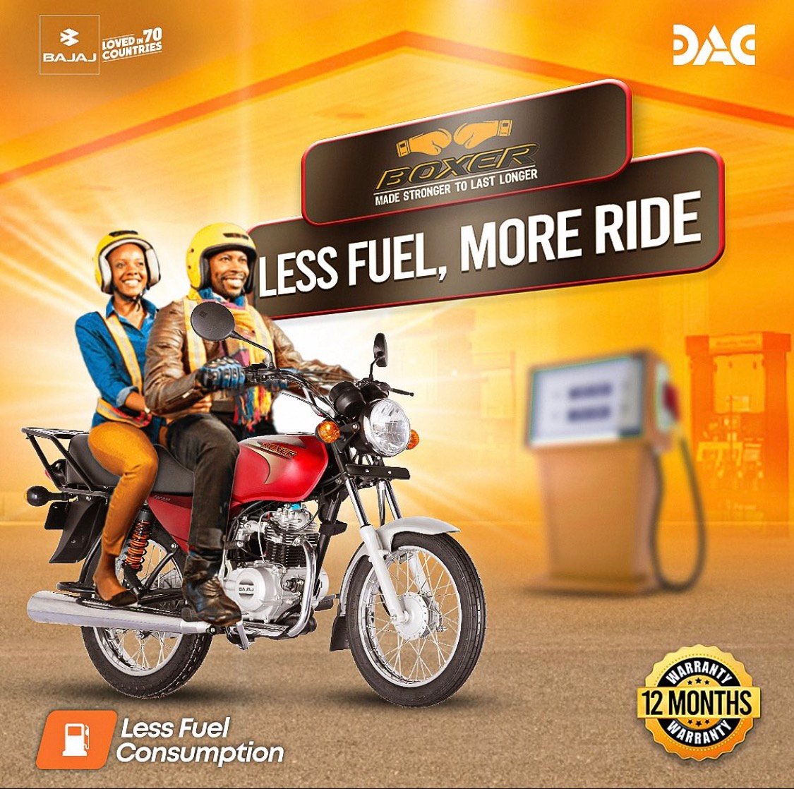 Bajaj social media work